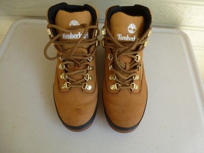 Timberland Euro Hiker Boots Mens Size 8 Wheat  Hiking Outdoors Good Condition
