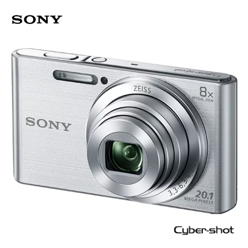 Sony Cybershot DSC-W830 20.1MP Digital SLR Camera - Silver for