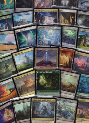 Magic The Gathering Single Non-Foil Uncommon & Rare Lands