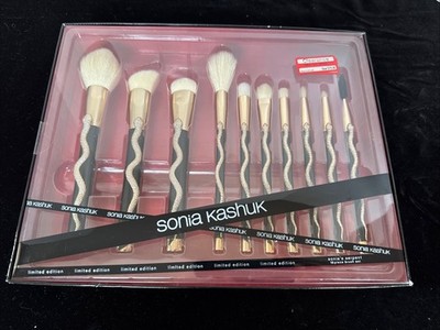 Sonia Kashuk Sonia s Serpent Snake 10 Piece Brush Set Limited Edition Open Box