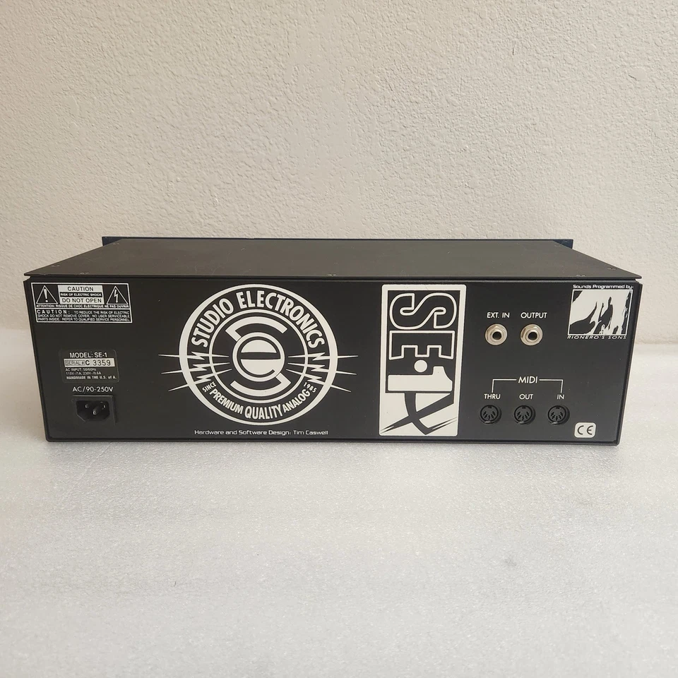 Studio Electronics SE-1X Analog Synthesizer Module Rack Bass Mono Synth  - Image 2 of 4