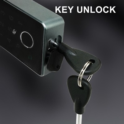 Smart Fingerprint Password Padlock Card APP Key Access Theft Proof Waterproof CB