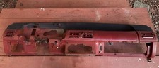 1987-1993 Ford Mustang Dashboard Dash Panel Red Black Assy Gt Lx 1987-1993 Ford Mustang Dashboard Dash Panel Red Black Assy Gt Lx