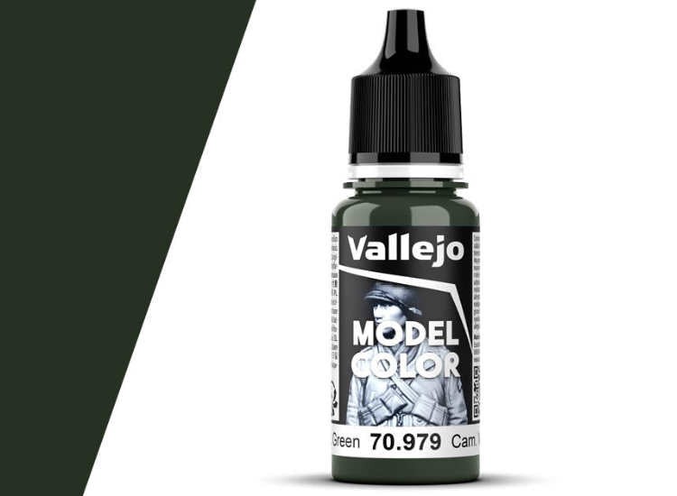 Vallejo VA979 18ml - Model Color -Camouflage Dark Green (89)