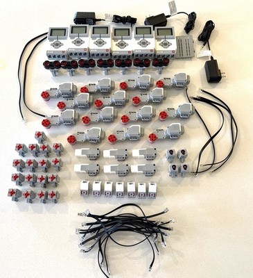 LEGO MINDSTORMS EV3 Big Lot Of Sensors, Motors, Intelligent Brick, motors, more