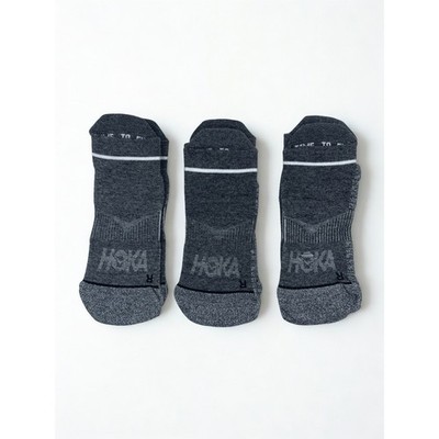 3 Pairs HOKA Time To Fly No Show Socks  Unisex M , NWOT