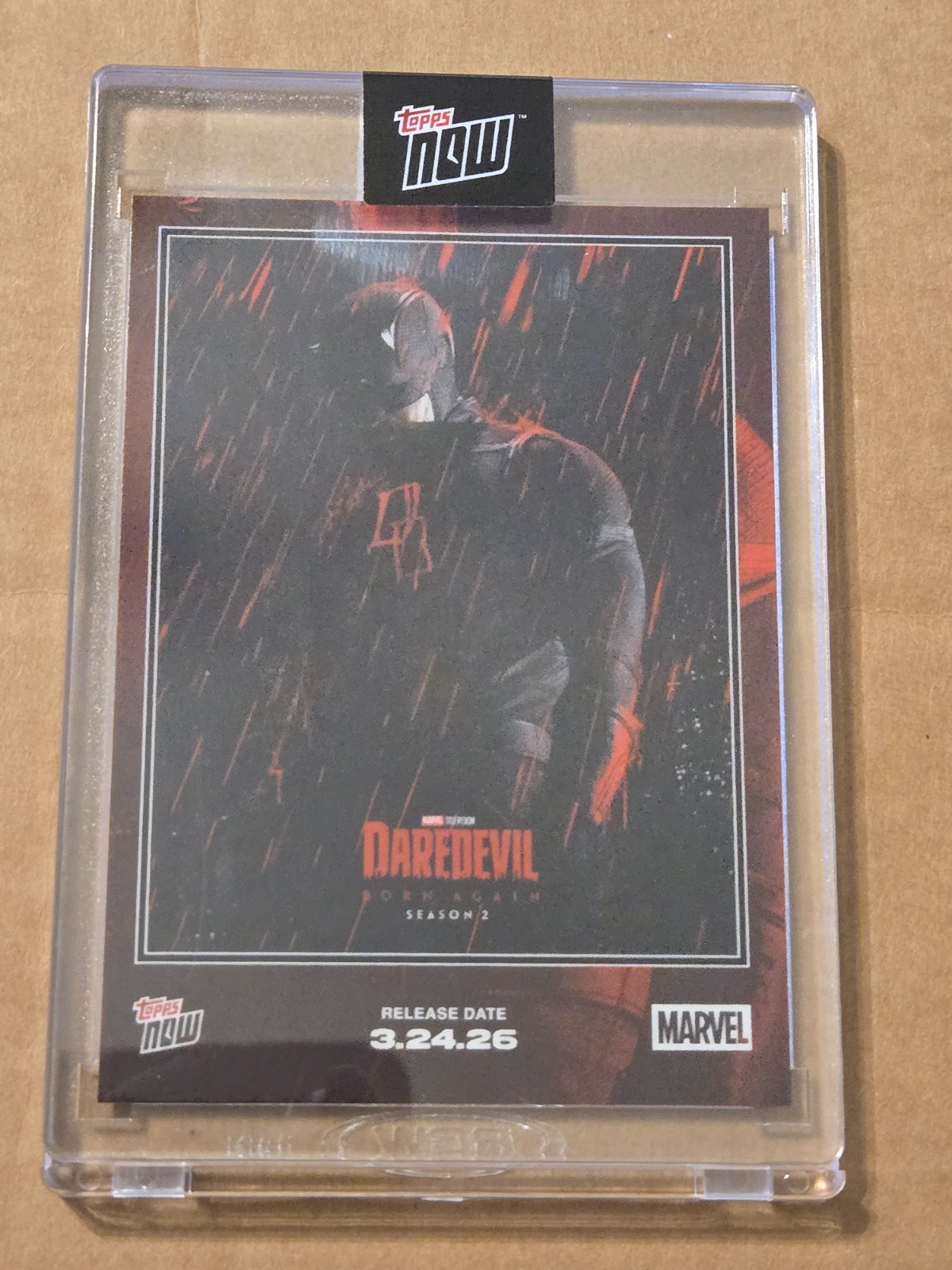 2026 Marvel Topps NOW® Daredevil: Born Again Season 2 In Hand