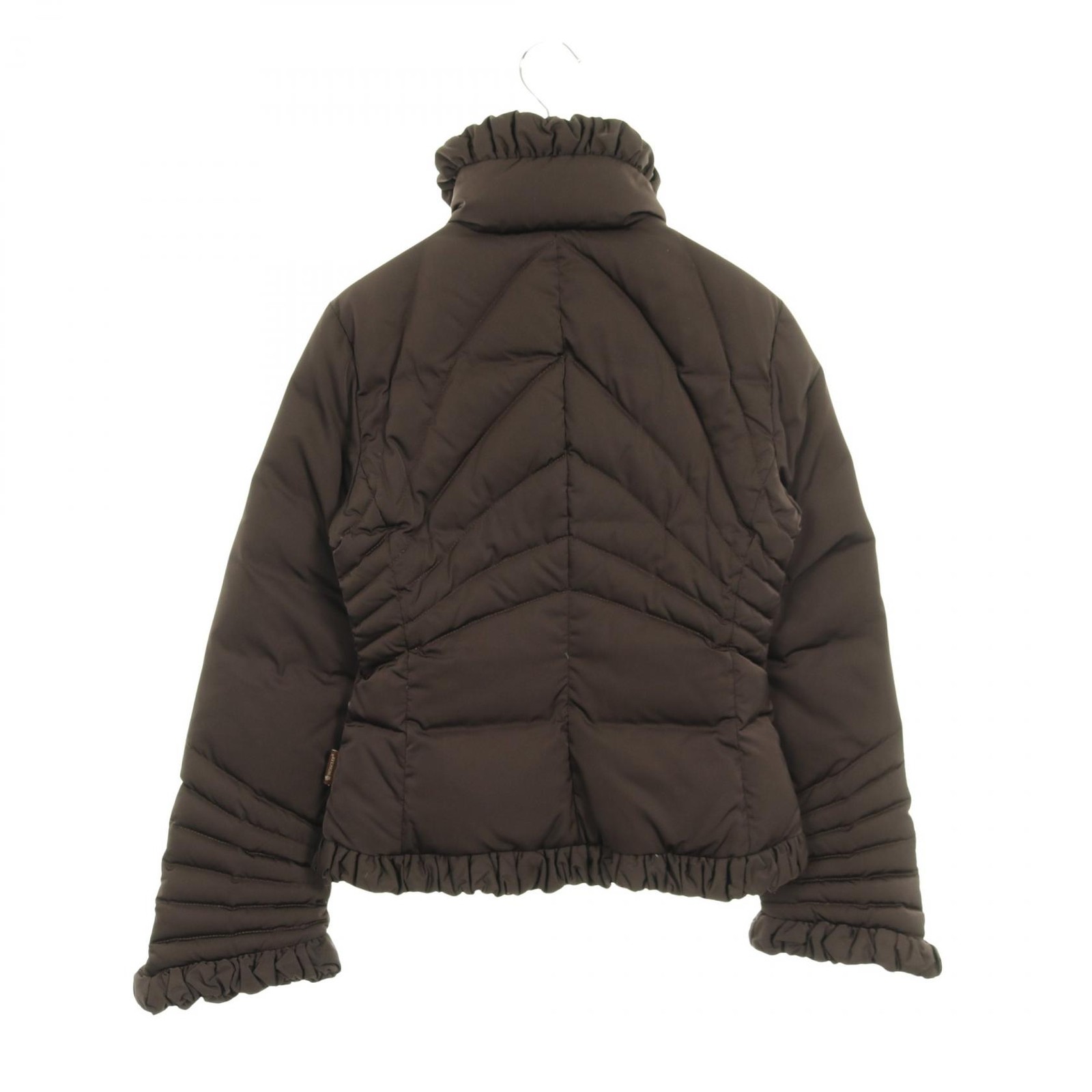 MONCLER Down jacket with Frill polyester Brown #0… - image 2