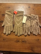 Vintage Deadstock Lot Of 2 80s Driving Gloves Tan NWT