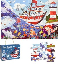 Jumbo Floor Puzzle for Kids, Large Jigsaw Puzzles 24 Piece for Kids Ages 3 