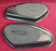Triumph Tiger Cub T15 Terrier Petrol Tank Knee Grip Rubbers F1605, F1606
