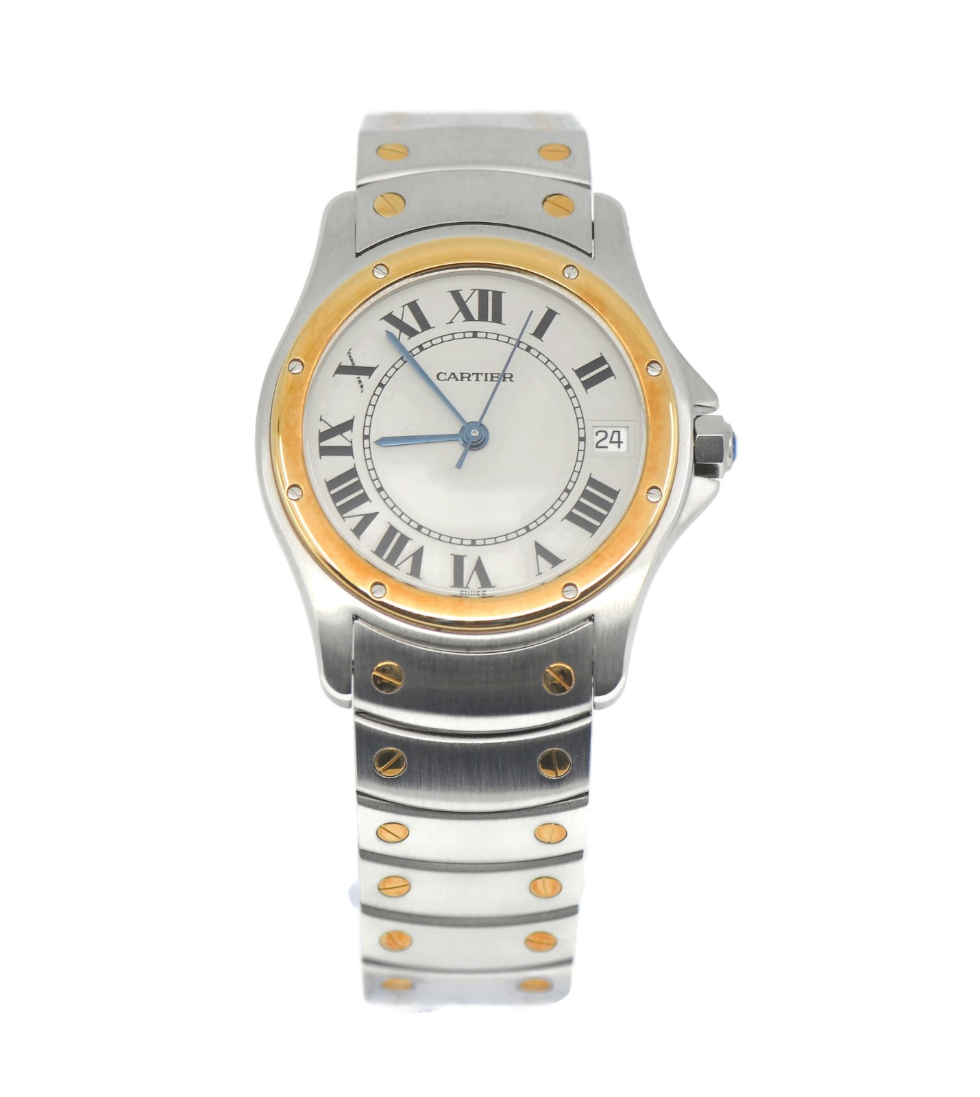 Cartier Santos Ronde 18K/Stainless Steel W20036R3