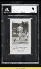 1993 Pinnacle Collector's Tin 109/1800 Joe DiMaggio #2 BGS 9 MINT Auto HOF 00ab