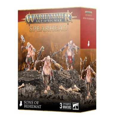 Spearhead: Sons of Behemat - Mancrusher Mob, Warhammer AoS Age of Sigmar 