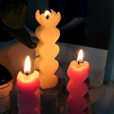 Heart Shape Silicone Mold Fondant Candle Soap Cake Baking Kitchen Accessories