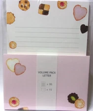 Cookie Volume Letter Envelope Set Made in Japan Active Co. Ltd
