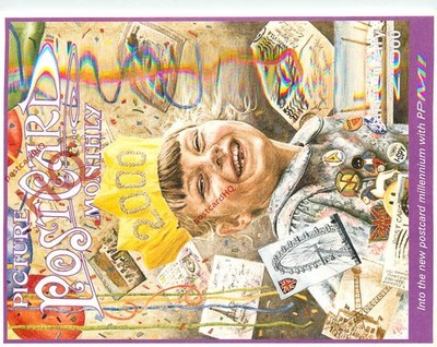 Ansichtskarte -:Bild Postkarte Monatlich, Januar 2000 Brief [Reflexionen]