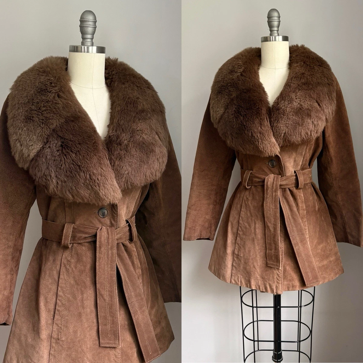 Suede Coat Vintage Coats, Jackets & Vests for Women Just Listed 2026