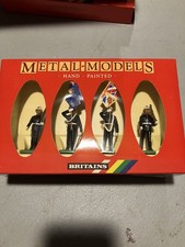 W. Britain 54mm glossy 7201 Royal Marine Colour Party