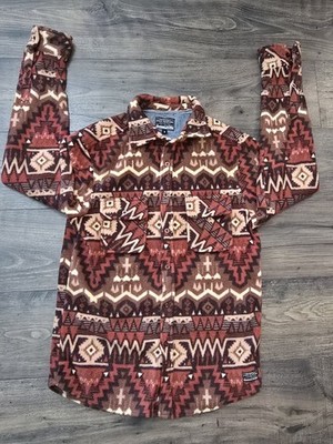 Jacket Size Small Native Southwestern men s Nature Fleece Aztec Sweater