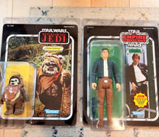 Star Wars Gentle Giant Jumbo Han Solo Bespin & Warrick Ewok Neu Nib
