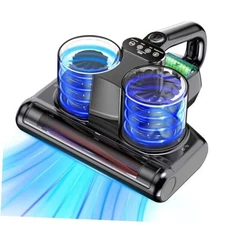 Mattress Vacuum Cleaner Cordless Bed Vacuum with 16Kpa Suction Gunmetal Gray