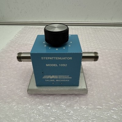 Midwest Microwave 1092 Step Attenuator, DC-18GHz, 1-11dB/1dB steps