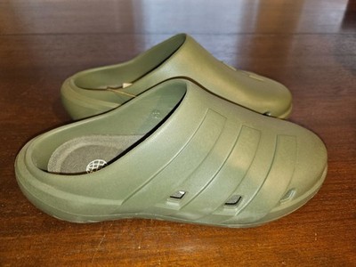 Adidas Unisex-Adult Adicane Clog Women Size 4/Men 5/Woman, Olive New