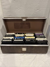 Mixed lot of 24 Vtg 8-track tapes Doobie, Collin  s , Bee Gees, Elton John more