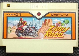 Famicom Software Model Zippy Race Irem FCx83