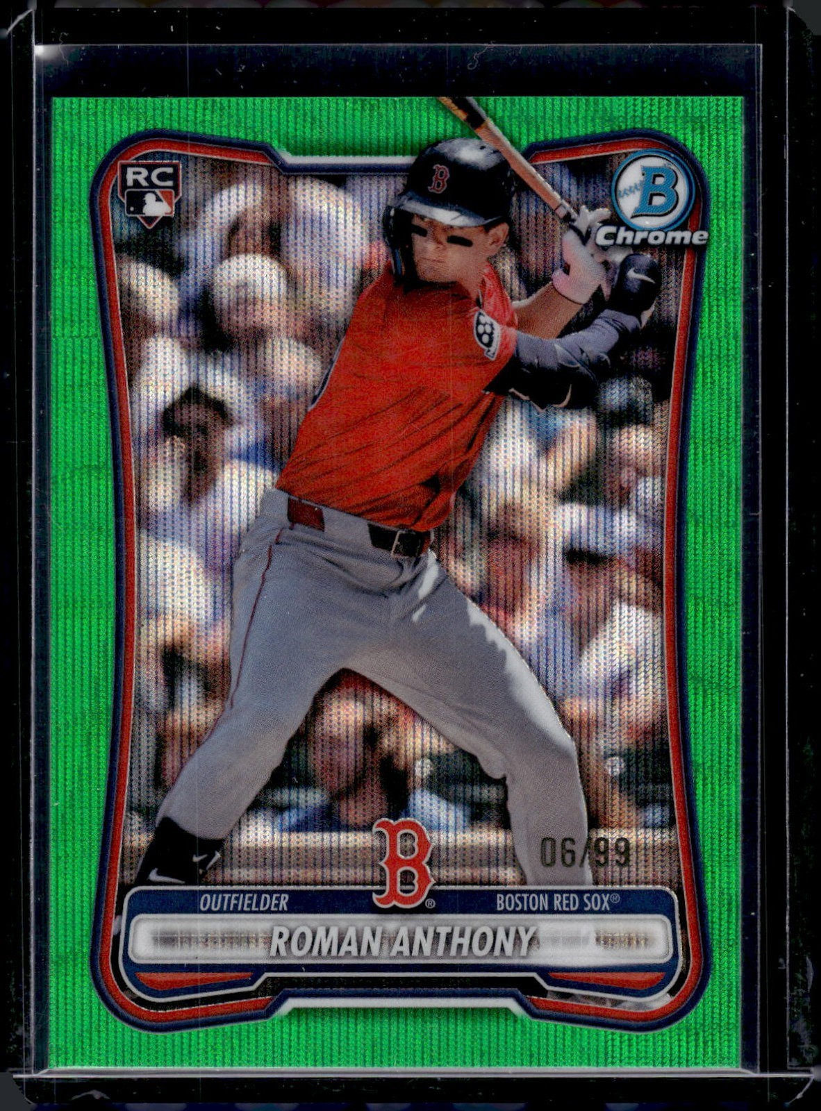 2026 Bowman - Roman Anthony #18 Green Shimmer 06 /99 (RC)