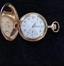 SAVONETTE  TASCHENUHR Herrnuhr  Pocket Watch Walz-Gold-Double - Abl.- 2-12