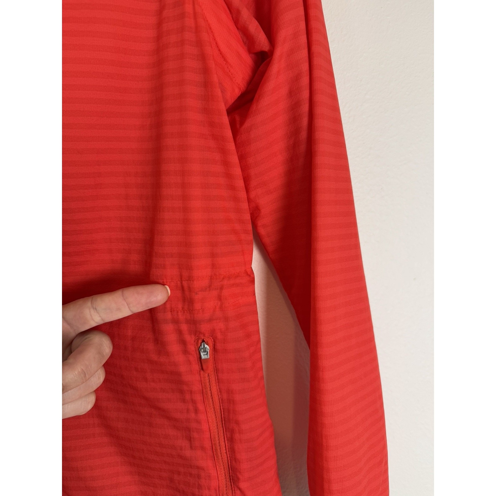 Nike Golf Convertible Jacket Women's Extra Small Red Softshell Majors Flight