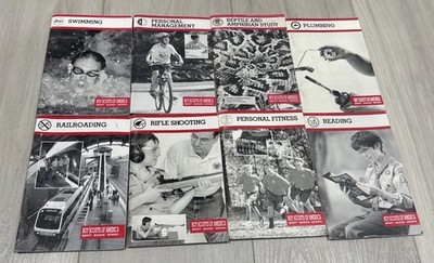 Boy Scouts Of America BSA Merit Badge Series Manual 90's Lot of 8