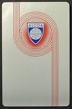 Alcoa Aluminum Company Of America Vintage Single Swap Playing Card