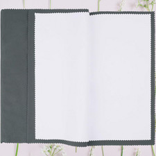 New 2 Pack XL 14x11" Silver Polishing Cloths Clean 925 Silver Gold Jewelry