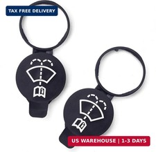 2PCS Windshield Washer Fluid Reservoir Cap, Leak-Proof Windshield Wiper Fluid Ca