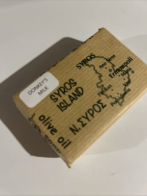 Natural Olive Oil Spa Donkey Milk Cosmetic All Natural Soap Greece Imported