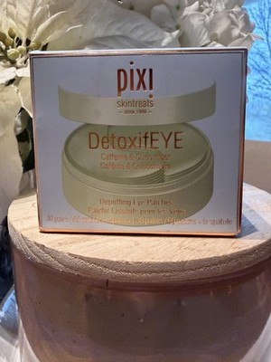Pixi DetoxifEYE Caffeine & Cucumber Depuffing Eye Patches, 30 Pairs/60 Patches