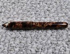 Vintage Majestic 4 1/8" Red Marble Fountain Pen with 14K Gold Nib — photo 4