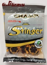 18 Champ Scorpion Stinger Bag Fast Twist 3.0 Spikes Cleats Black/Yellow