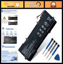 High-Capacity 79.2Wh Laptop Battery Replacement for HP Spectre X360  Pavilion x
