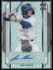 John Rhodes 2021 Leaf Metal Draft Mojo Auto #BA-JR2