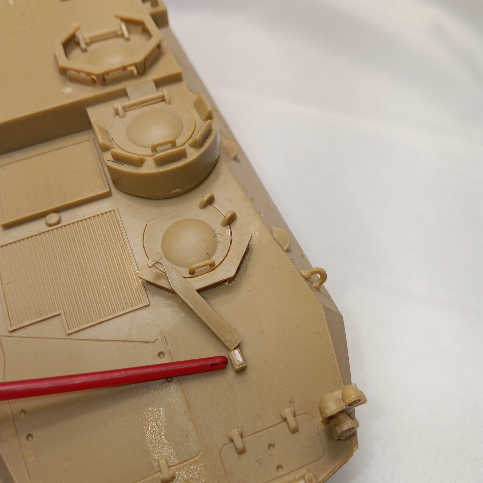 Built 1/35 Esci 5034 USMC LAV-25 Command Vehicle Ready to Paint/Detail 