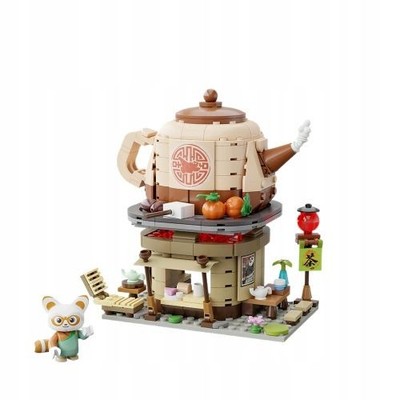 Kung Fu Panda Shifu Teestube Mini Street View Bauset 86507