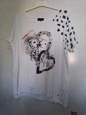 Damen Shirt, Dalmatiner-Motiv, Gr.44,  Marke ...