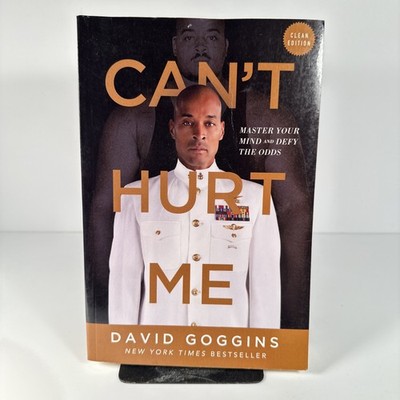 Can t Hurt Me by David Goggins PB Book 2020 Clean Edition Discipline Motivation