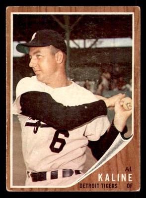 1962 TOPPS #150 AL KALINE TIGERS VG-EX 565817 (KYCARDS)