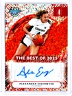 2025-26 BOWMAN U BEST ALEXANDRA ESCHMEYER ORANGE BEST OF 2025 AUTO # 04/25