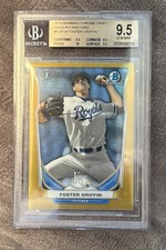Foster Griffin 2014 Bowman Chrome Draft BGS 9.5 Rc Rookie  9/50 Nationals